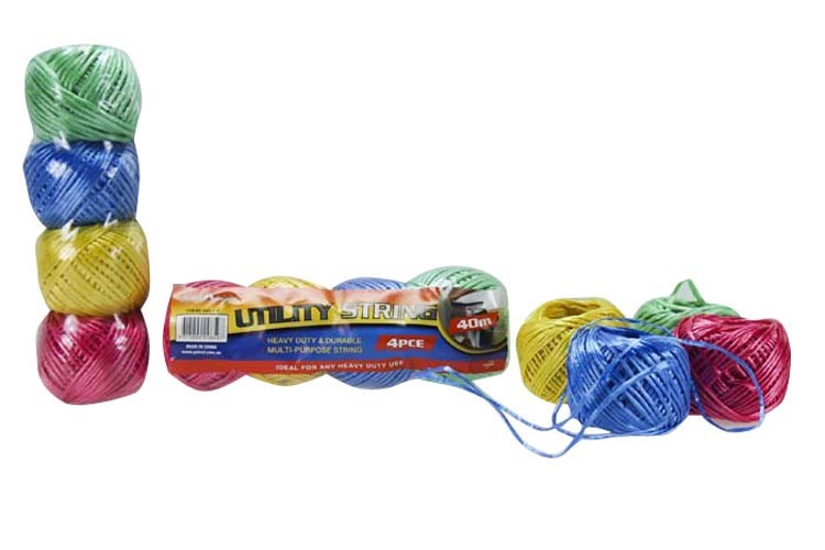 String - Utility Poly Pack of 4 Colours 40m